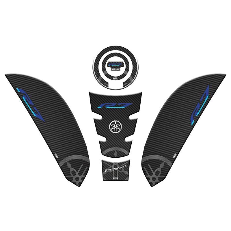 Yamaha R7 2021 - 2024 Uyumlu Tank Pad Set 002