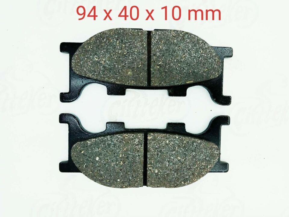 Bisan Ön Fren Disk Balatası Fa199 Zat 150 - Yamaha Mt-03