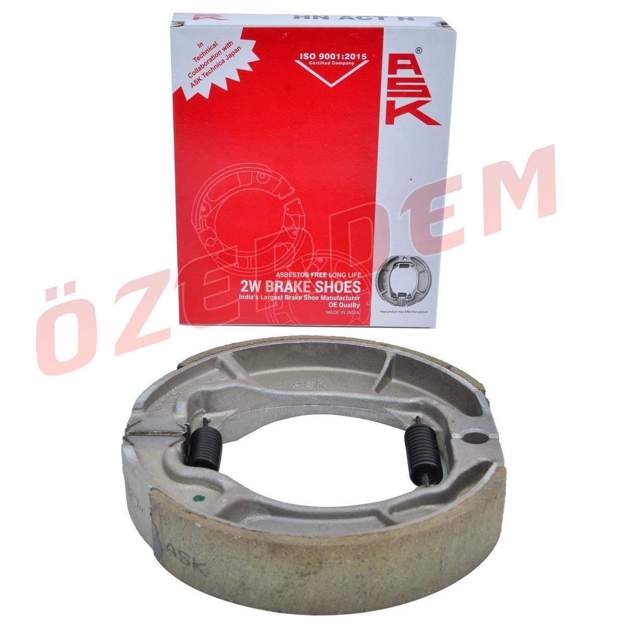 Cbf 150 Uyumlu Arka Fren Balatası Ask