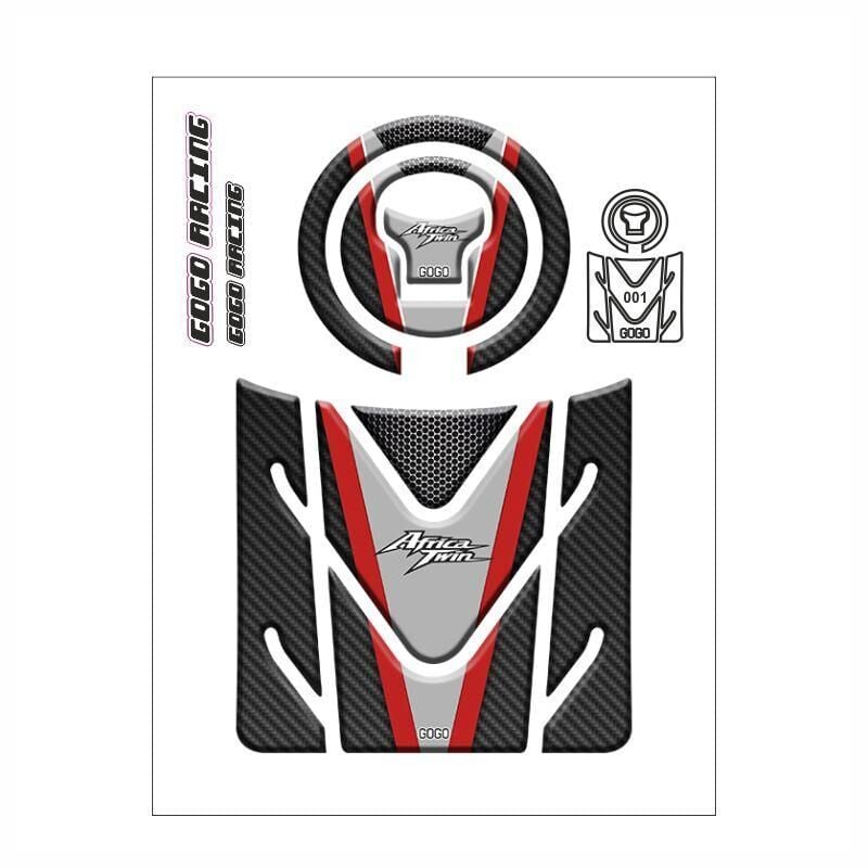 Honda Africa Twin 2016 - 2024Uyumlu Tank Pad 001
