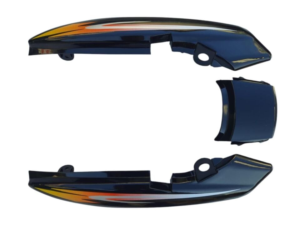 Kanuni Windy S125 Sele Granajı 3 Parça Siyah