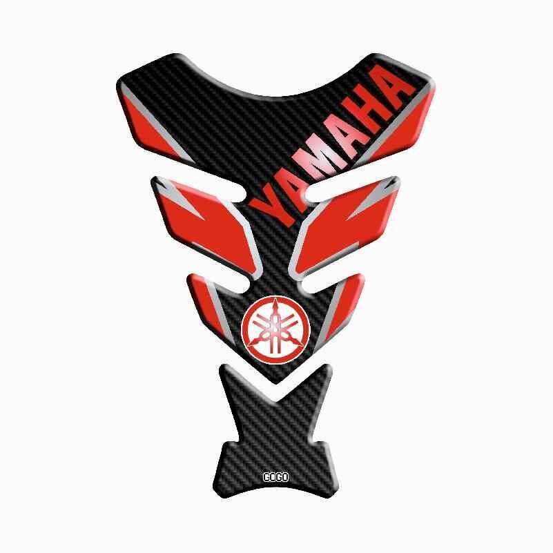 Yamaha Uyumlu Kırmızı Siyah 1403 Tank Pad 094