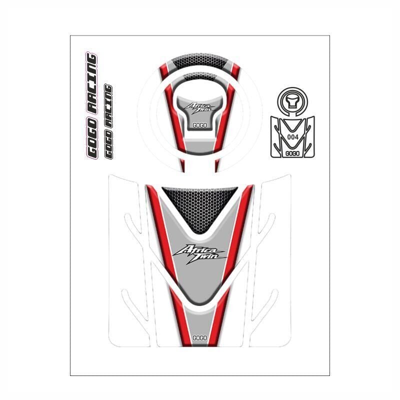 Honda Africa Twin 2016 - 2024 Uyumlu Tank Pad 004