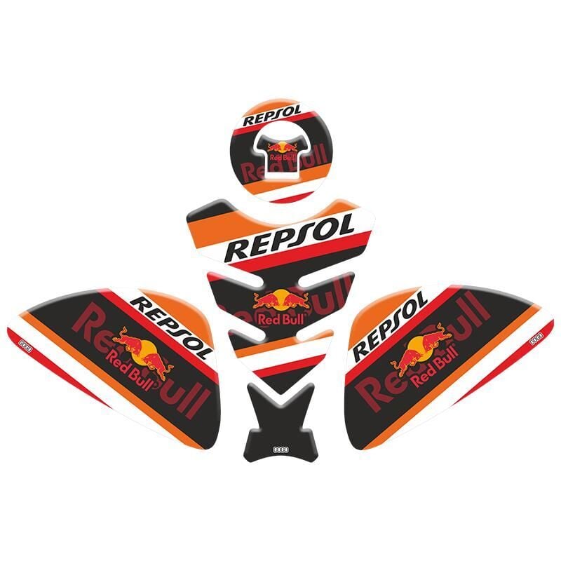 Honda Cbr 125Cc-250Cc 2005 - 2018 Uyumlu Tank Pad Set 001
