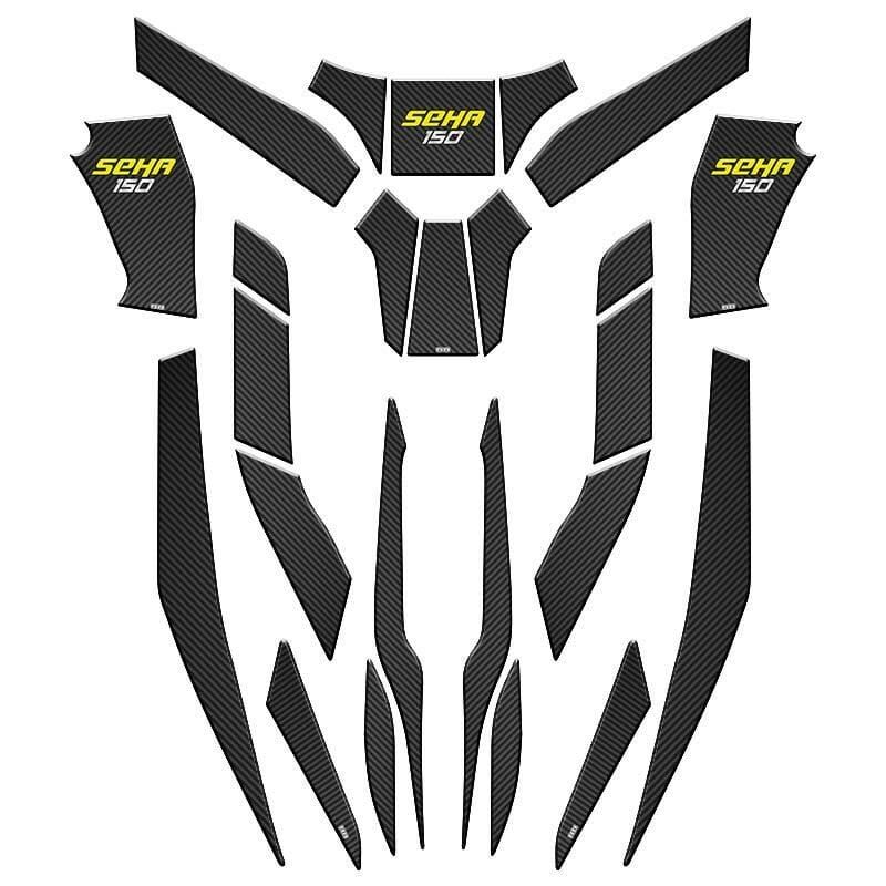 Kanuni Seha 150 2022 - 2024 Uyumlu 24 Parça Tank Pad Set 004