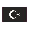 Cg Şeffaf Siyah Bayrak Far Filmi
