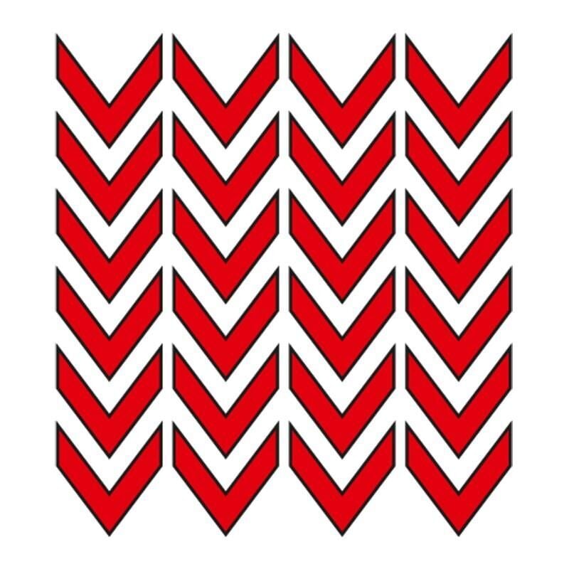 Cg Kırmızı Ok Sakal Şeridi