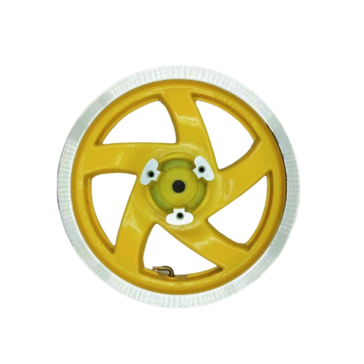 Scooter Arka Jant 12 Sarı Diskli Küçük Göbek