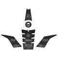 Skm Benelli Trk 502 2017 - 2024 Uyumlu Tank Pad Set 001