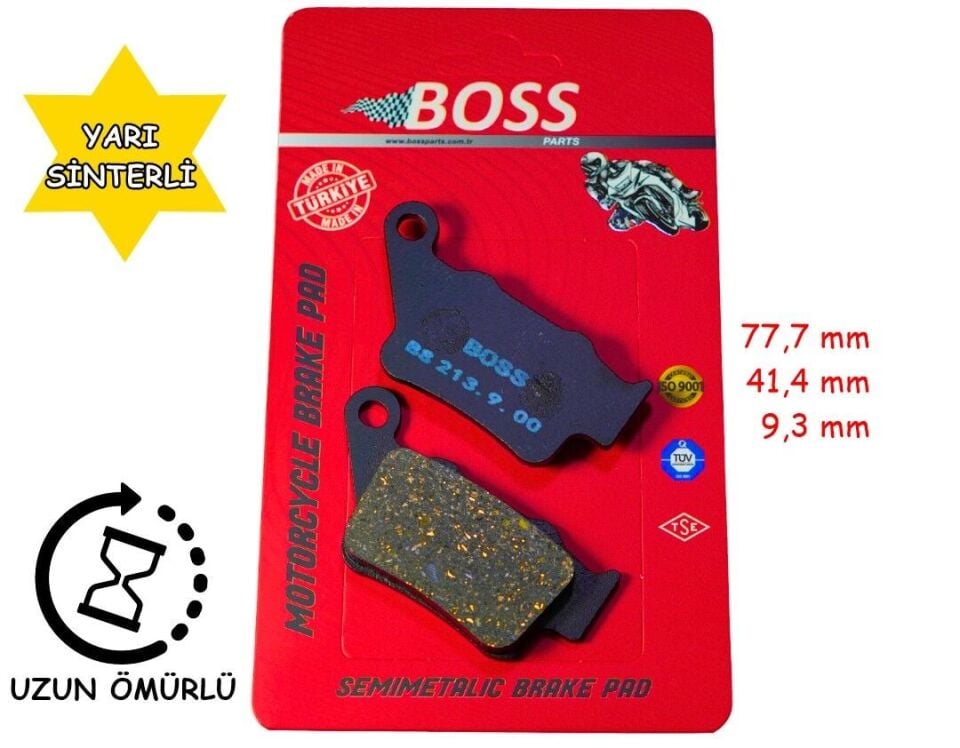 Cf Moto Arka Fren Disk Balatası Boss Fa213 Nk250 Clx 700 Yamaha Mt-03