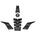 Skm Benelli Trk 502 2017 - 2024 Uyumlu Tank Pad Set 003