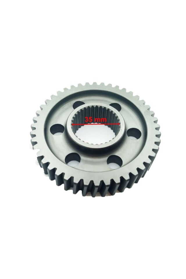 Atv Difransiyel Dişlisi 44T İç 35X34 Frezeli 6 Delikli Öm