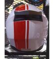 Jk-20 Jıekaı Yarım Güneş Gözlüklü [White/X2 Red]512 Desen M Beden