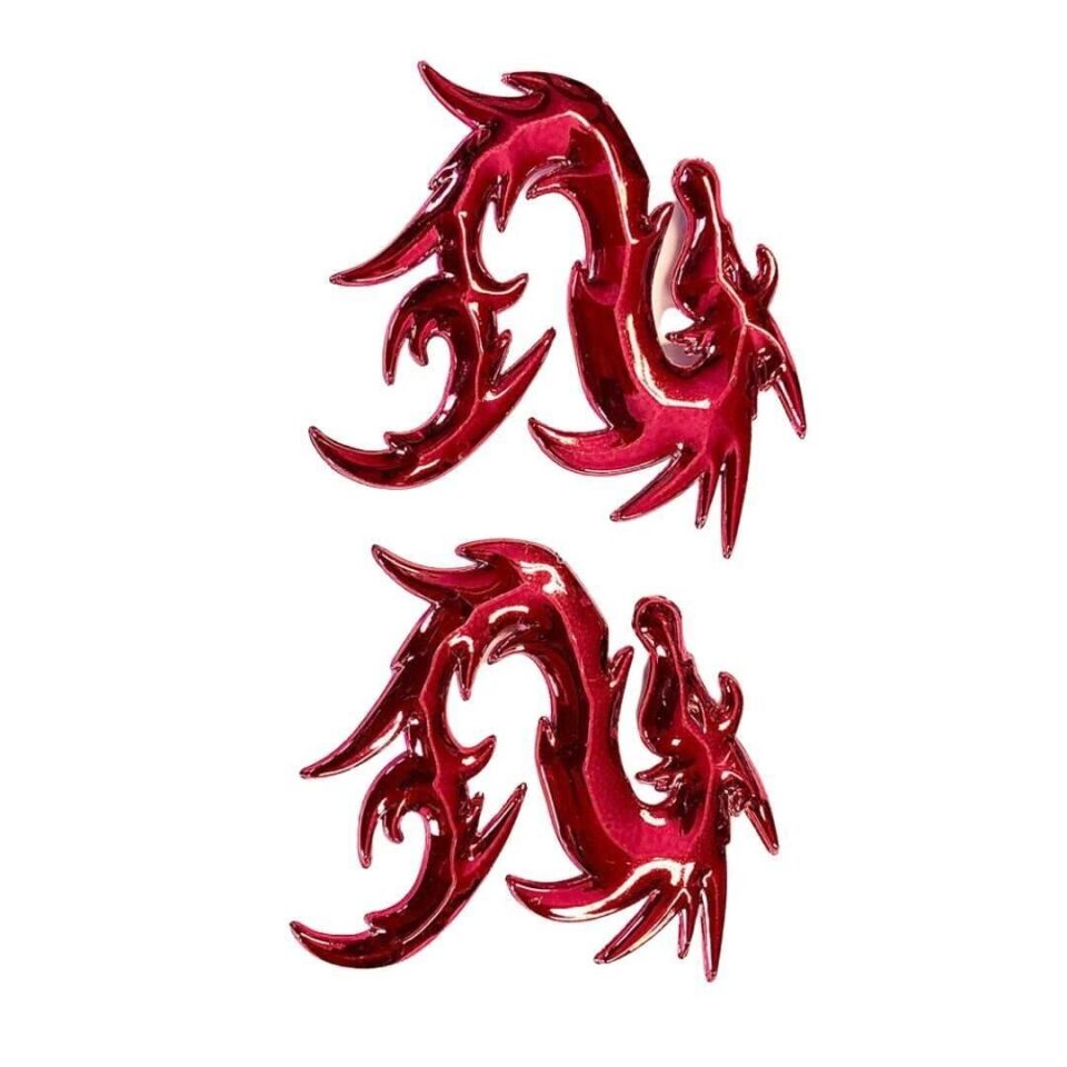 Bisiklet Süs-jant Için Ejderha-yengeç ( Paket 2 Adet )