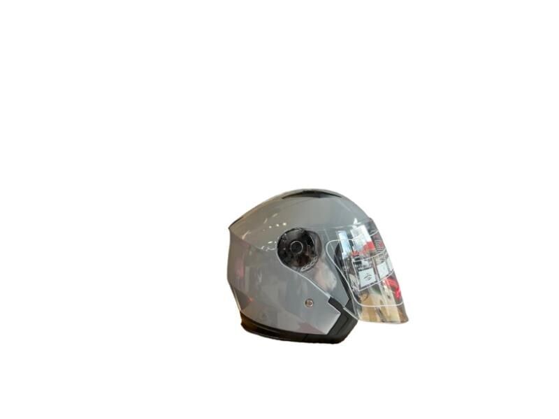 Jk-20 Jıekaı Yarım Güneş Gözlüklü Kask [Cement Grey]512 Desen L Beden