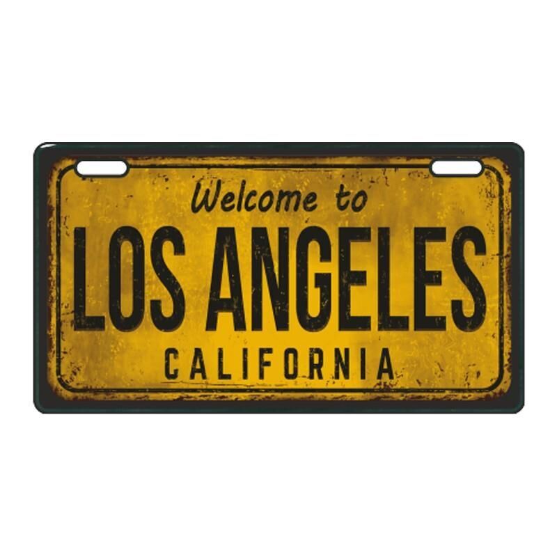 Los Angeles E-Bike Plakalık