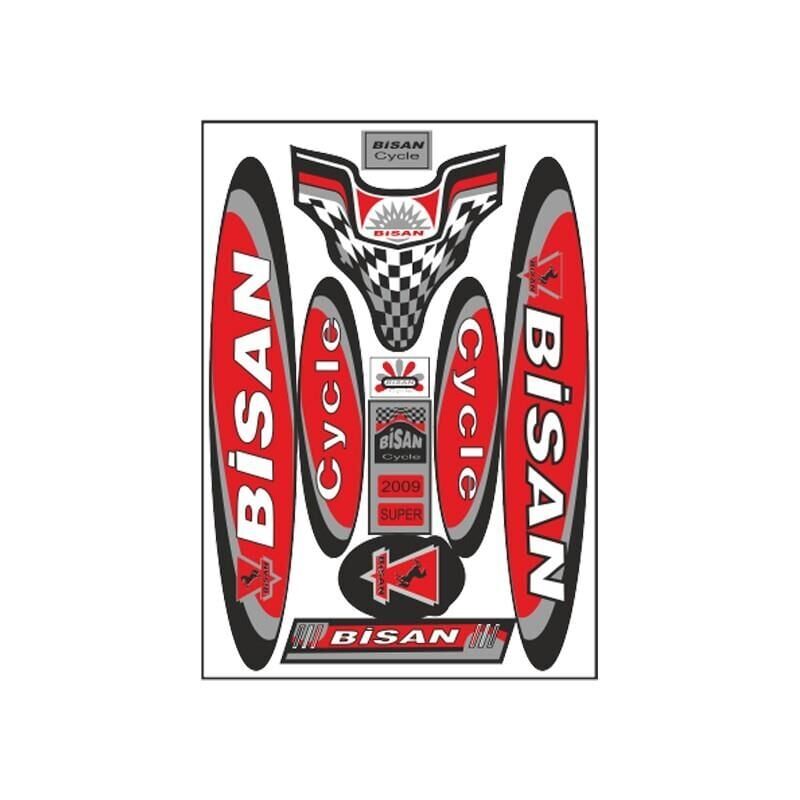 Bisan 001 Bisiklet Sticker