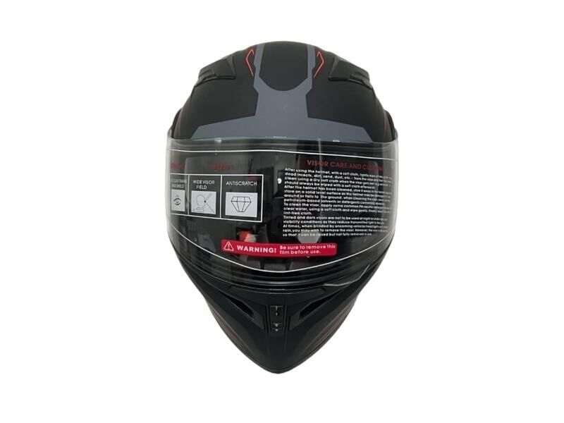 Jk-20 Jk115 Çeneli Motosiklet Kaskı Güneş Gözlüklü [F-3] Desen M Beden