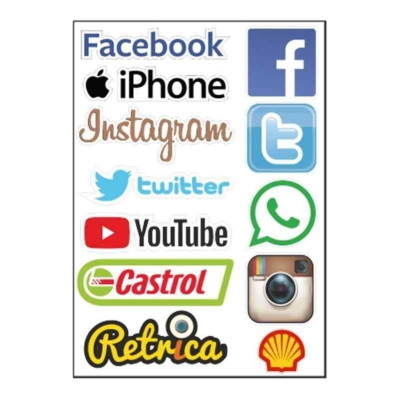 A4 Sticker 057 Tek Paket Çoklu