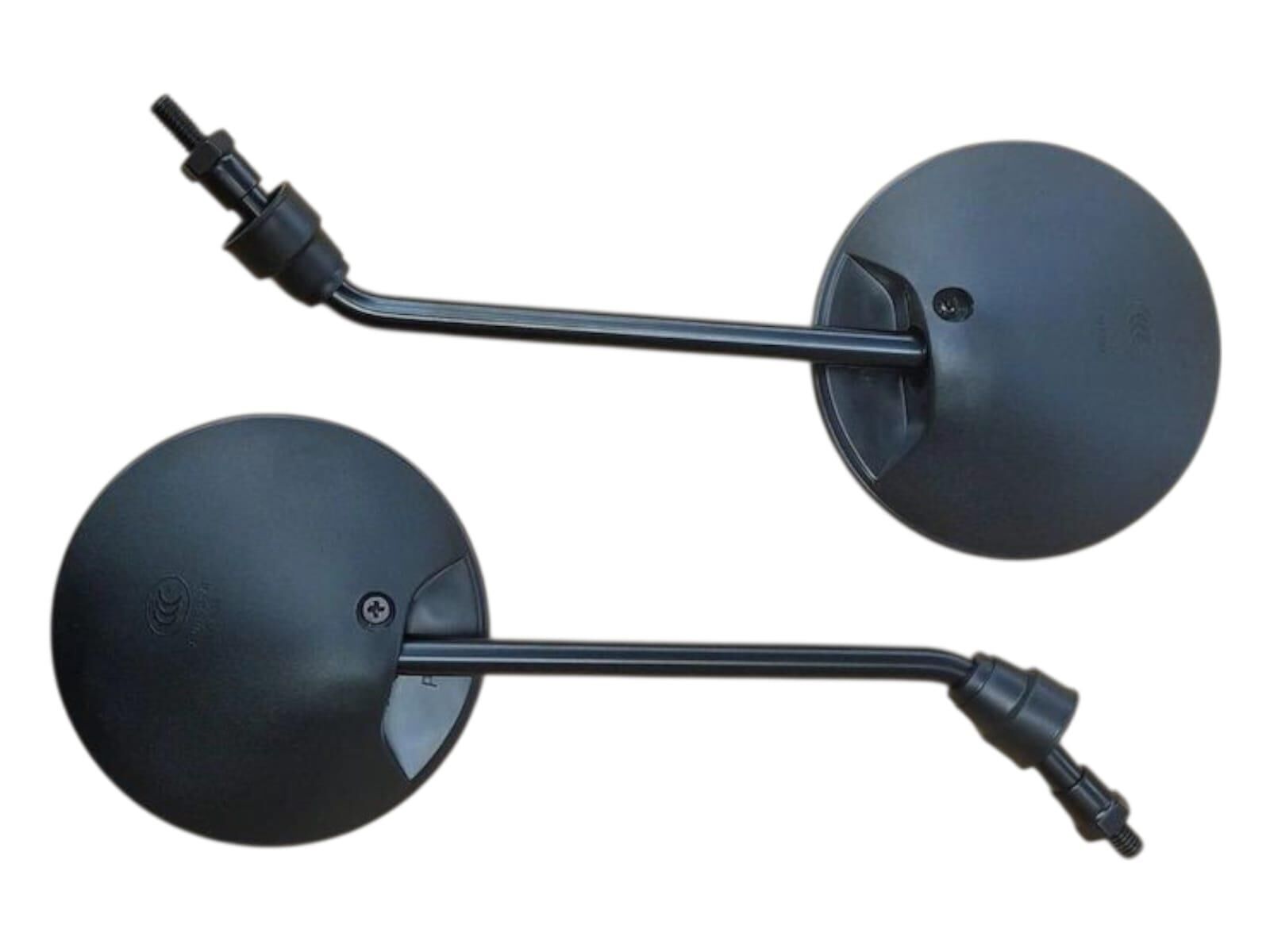 E-Bis Ayna Yuvarlak 8 Mm Siyah Saplı