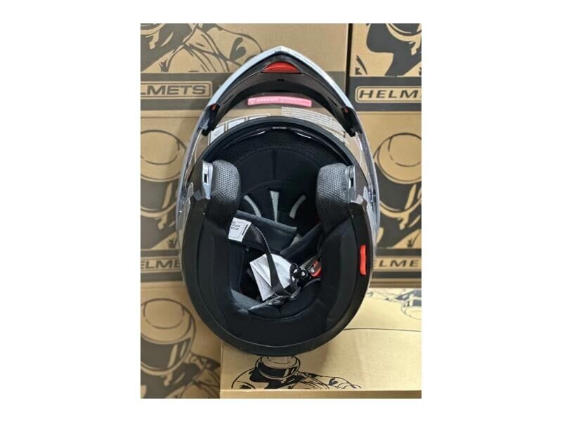 Jk-20 Jk115 Çeneli Motosiklet Kaskı Güneş Gözlüklü [Cemet Grey] Desen Xl Beden