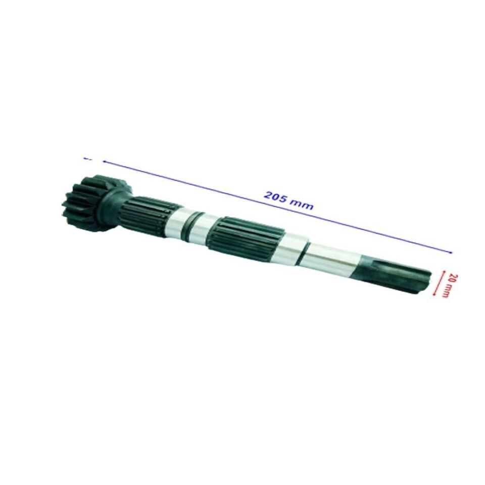 Atv 550 Tahrik Mili 16T 205X18 Freze Öm