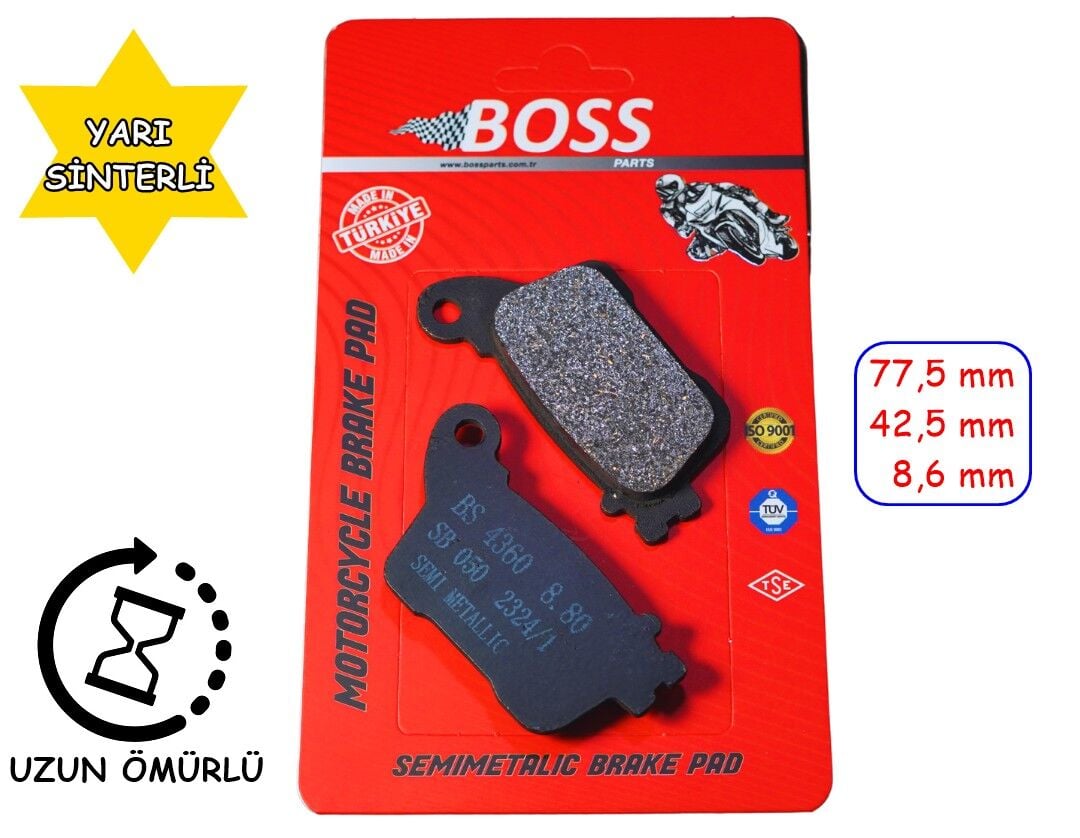 Suzukı Arka Fren Disk Balata Boss Fa436 Suzuki Gsx-R Gs 1000