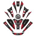 Yamaha R25 2019 - 2024 Uyumlu Tank Pad Set 006