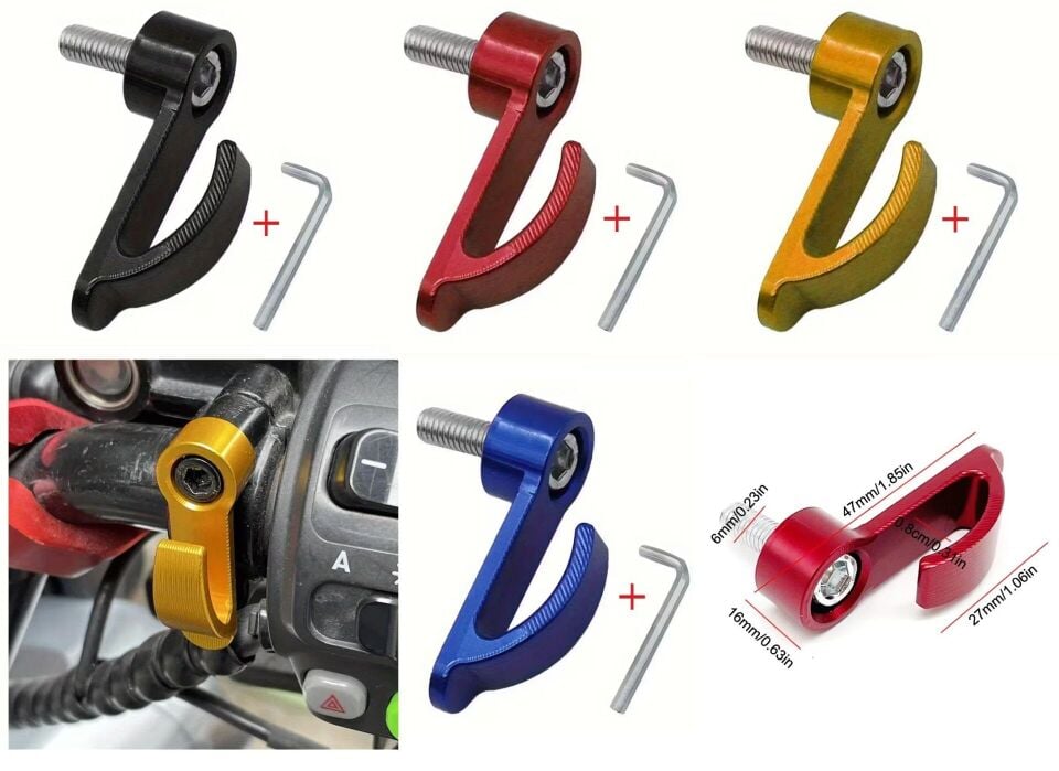 Askı Kanca Alüminyum Karışık Renk