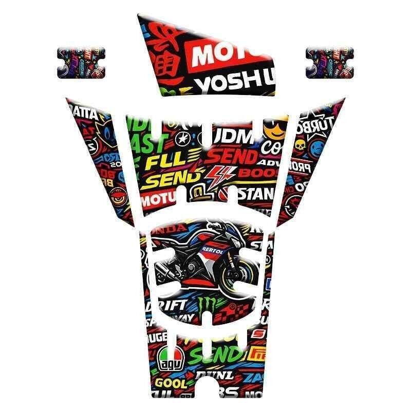 Honda Pcx 2025 Uyumlu Tank Pad 013