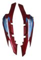 Mondial Sele Altı Yan Kapak Sağ+Sol Ft 110+Presto 110 - Bordo
