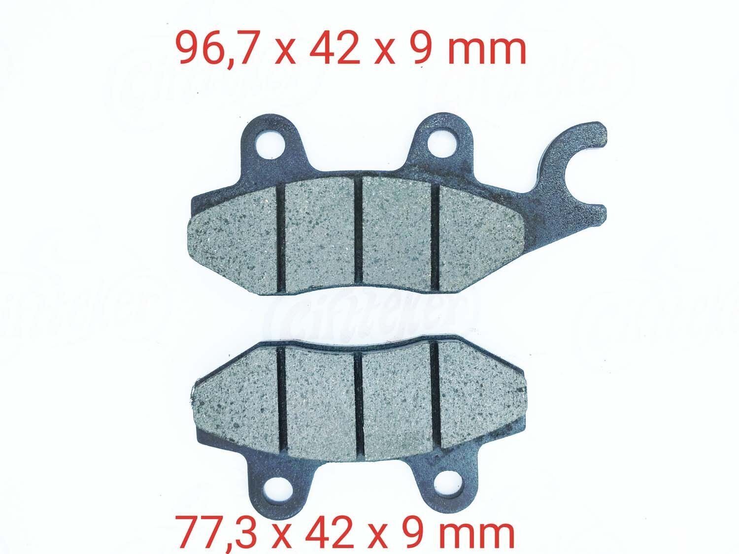 Atv Tracker 800 Ön Fren Disk Balatası Sol Fa197 Orj