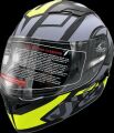 Jk-20 Jk902  Çene Pedli Güneş Vizörlü Çeneden Açılır Kask [H-1 Yellow] Xl Beden