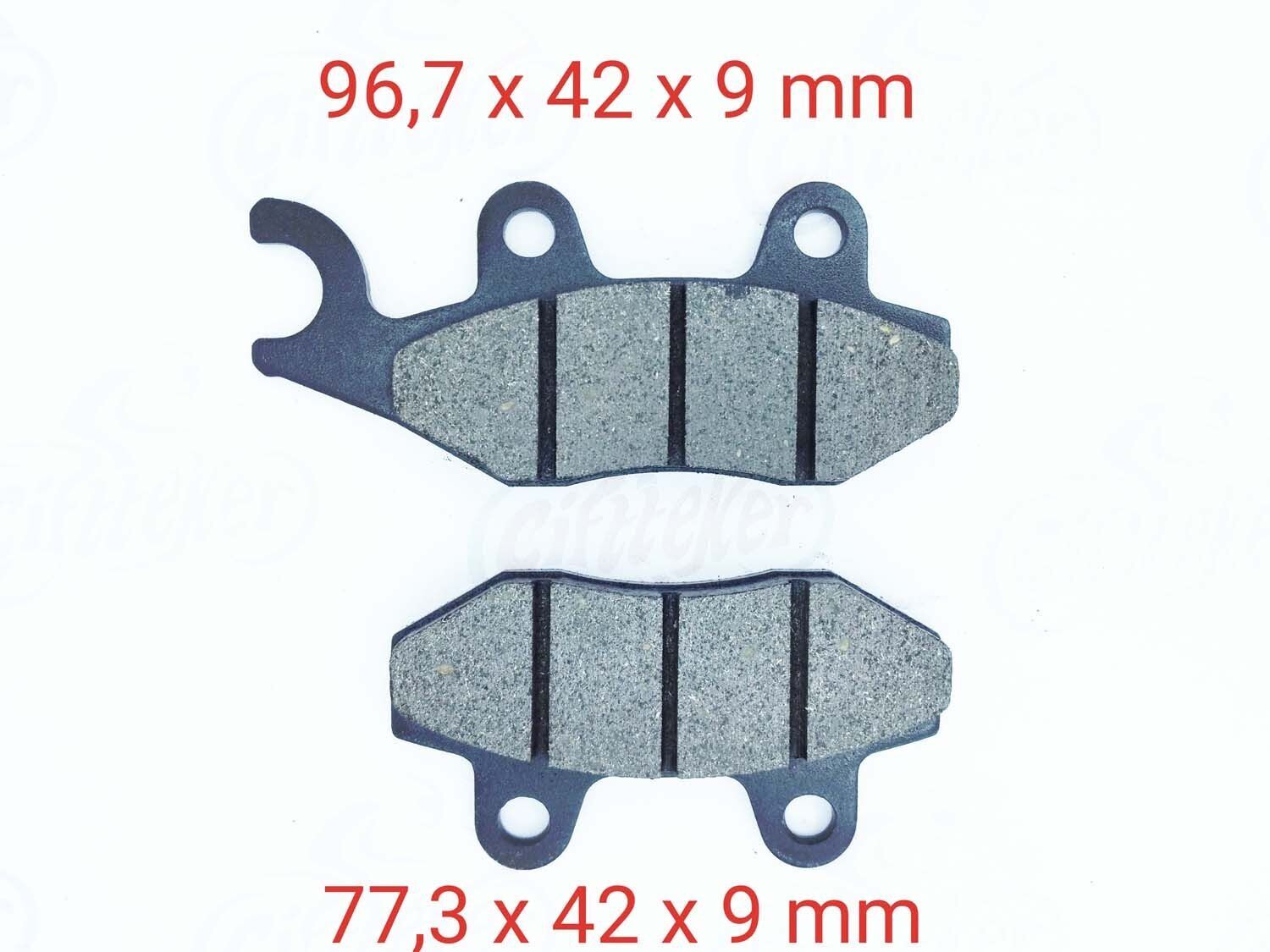 Atv Tracker 800 Ön Fren Disk Balatası Sağ Fa228 Orj