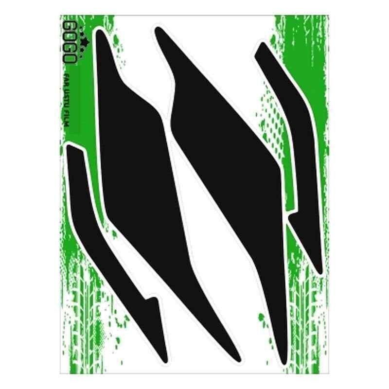 Honda Pcx 2021 - 2024 Uyumlu Geniş Far Üstü Film Siyah