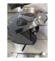 Jk-20 Jk902 Çene Pedli Güneş Vizörlü Çeneden Açılır Kask  [Cement Grey]M Beden