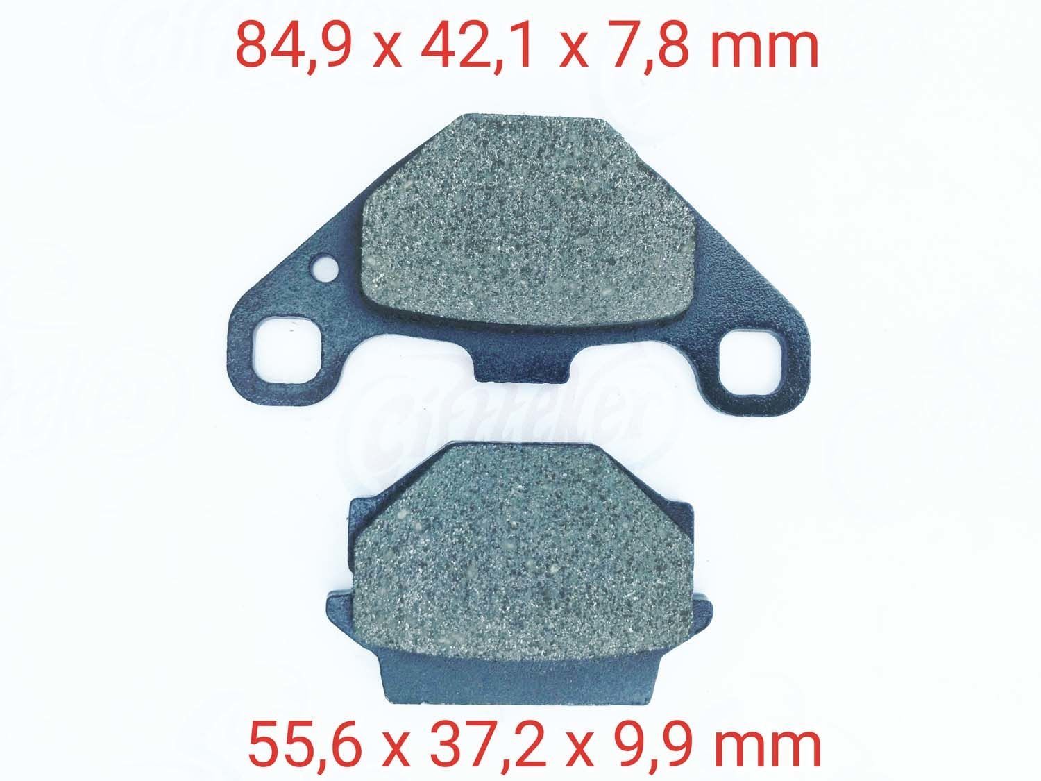 Atv Tracker 800 Arka Fren Disk Balatası Orj