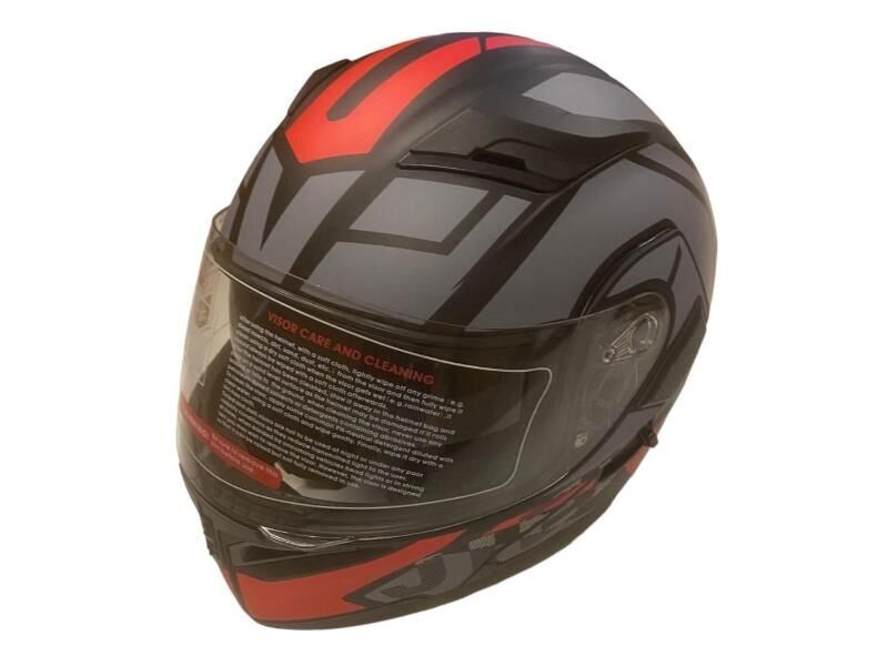 Jk-20 Jk902 Çene Pedli Güneş Vizörlü Çeneden Açılır Kask [H-1Red]  Xl Beden