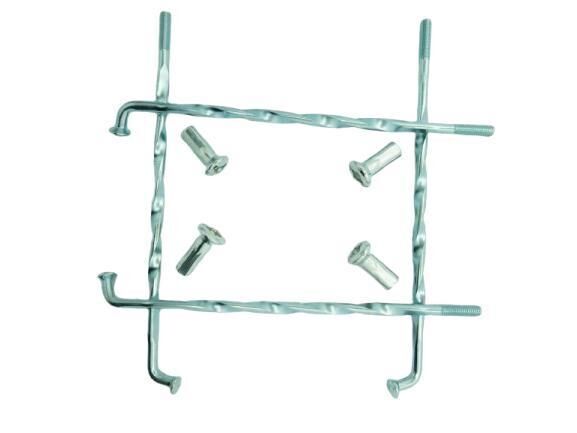 Jant Teli 145-3,5 Eğri Zebra Burgulu 36 Lı Paket