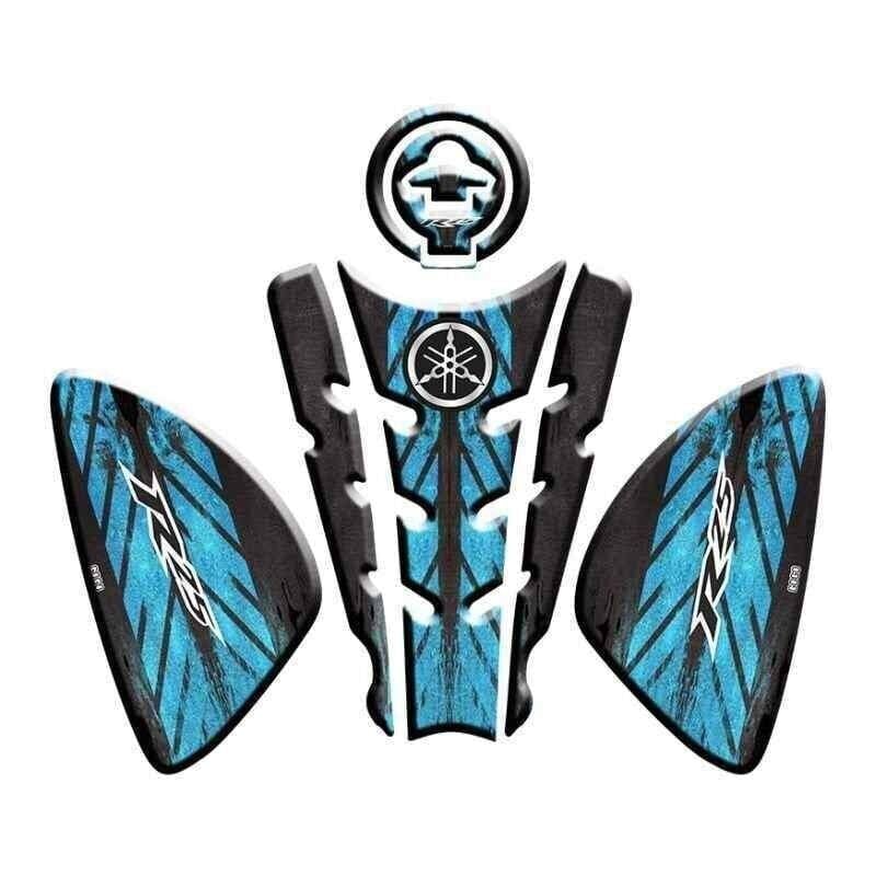 Yamaha R25 2014 - 2018 Uyumlu Tank Pad Set 016