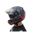Jk-20 Jk115 Çeneli Motosiklet Kaskı Güneş Gözlüklü [Z1 Red] Desen Xl Beden