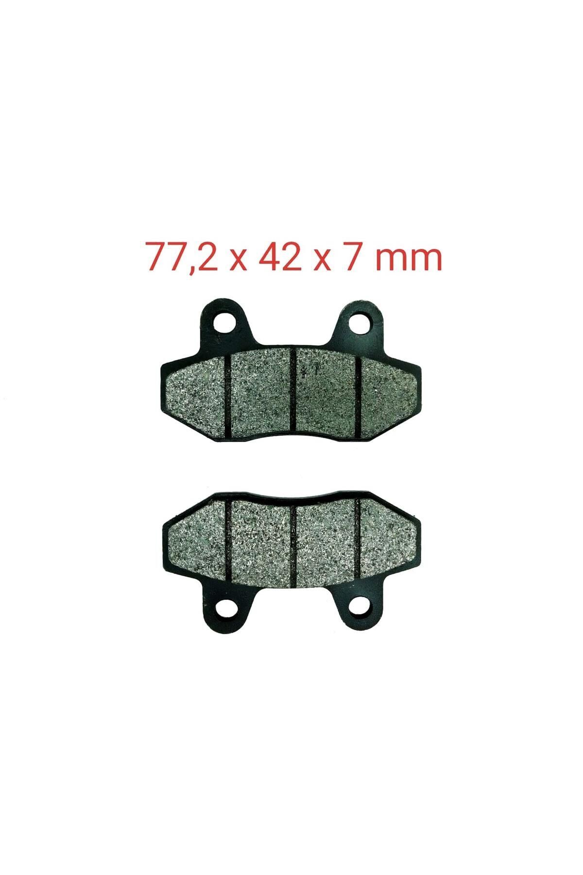 Scooter Arka Fren Disk Balatası 7 Mm Fa086