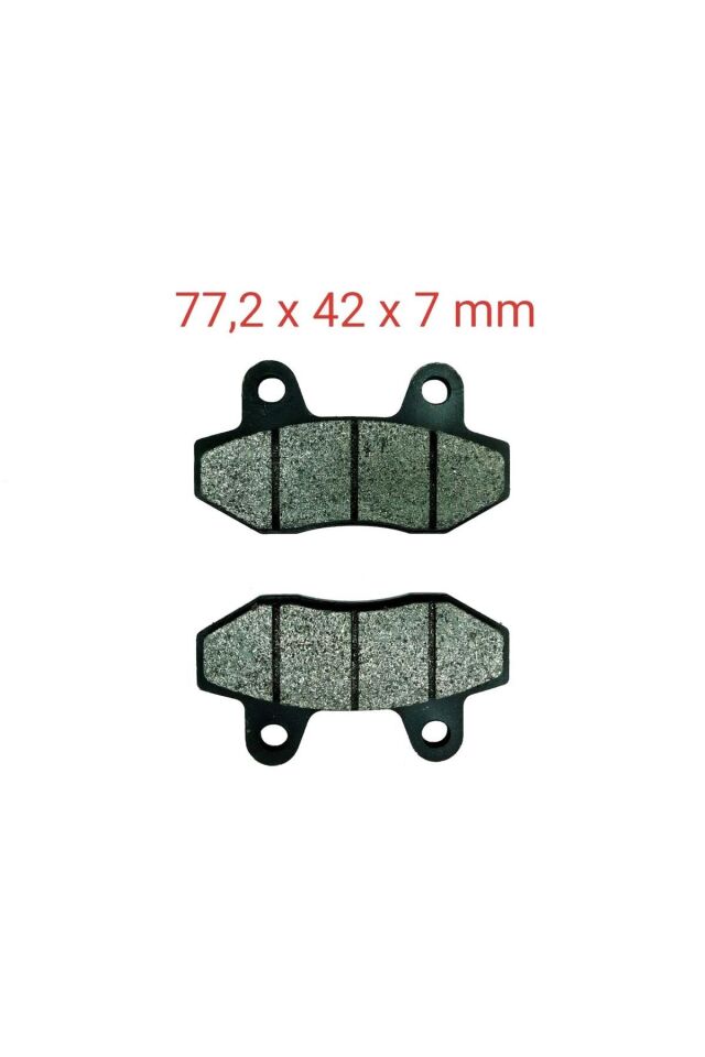 Scooter Arka Fren Disk Balatası 7 Mm Fa086