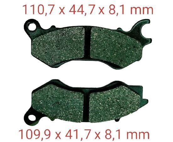 Rks Newlight 125 Ön Fren Disk Balatası Fa709