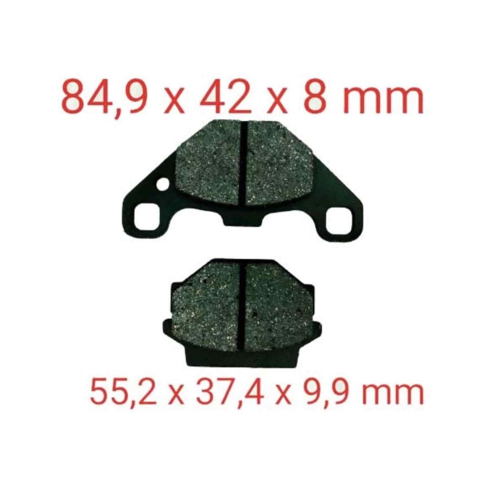 Atv Lx200 Arka Fren Disk Balatası