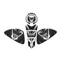 Honda Cb125R 2018 - 2024 Uyumlu Tank Pad Set