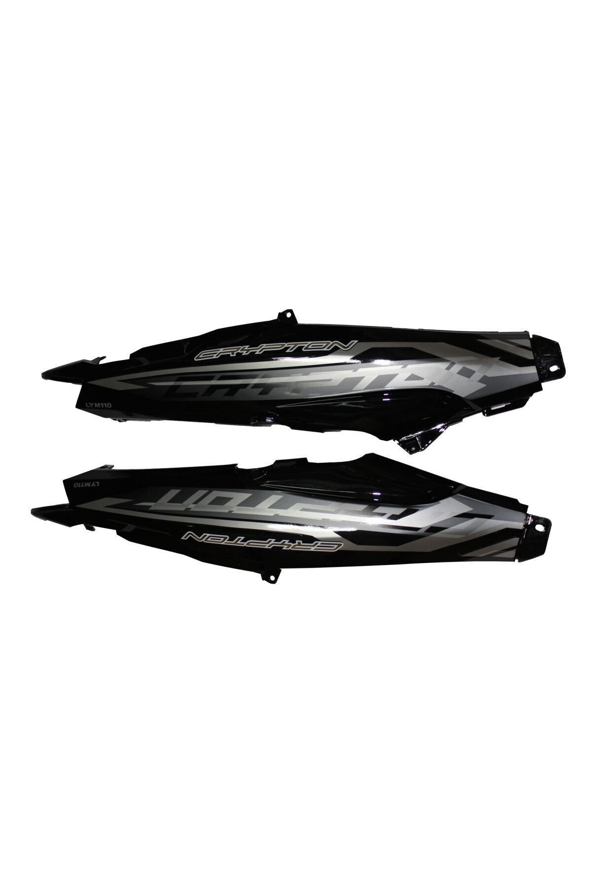 Crypton Uyumlu Sele Yan Kapak Siyah 2010