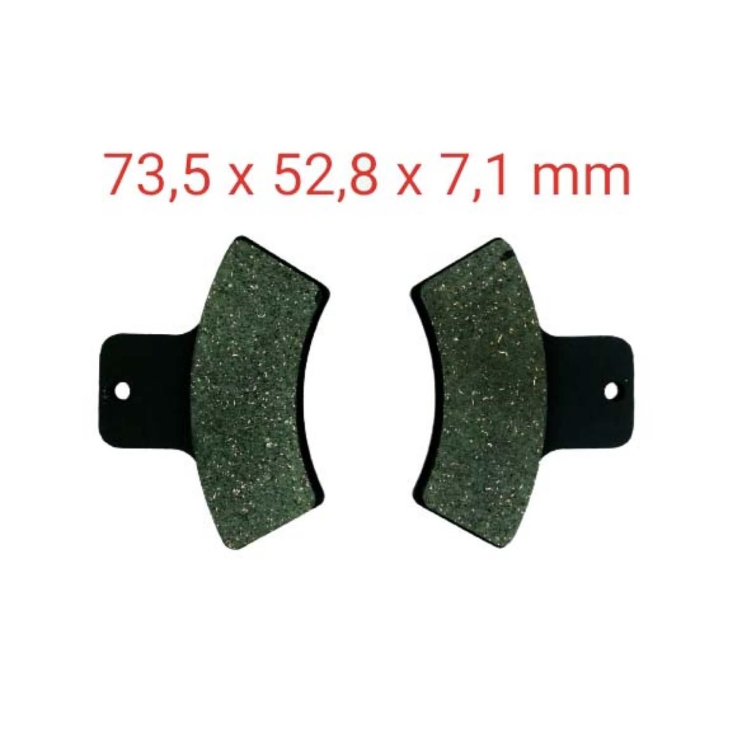 Arka Fren Disk Balatası Fa270 Gold Atv Linhai-Polaris