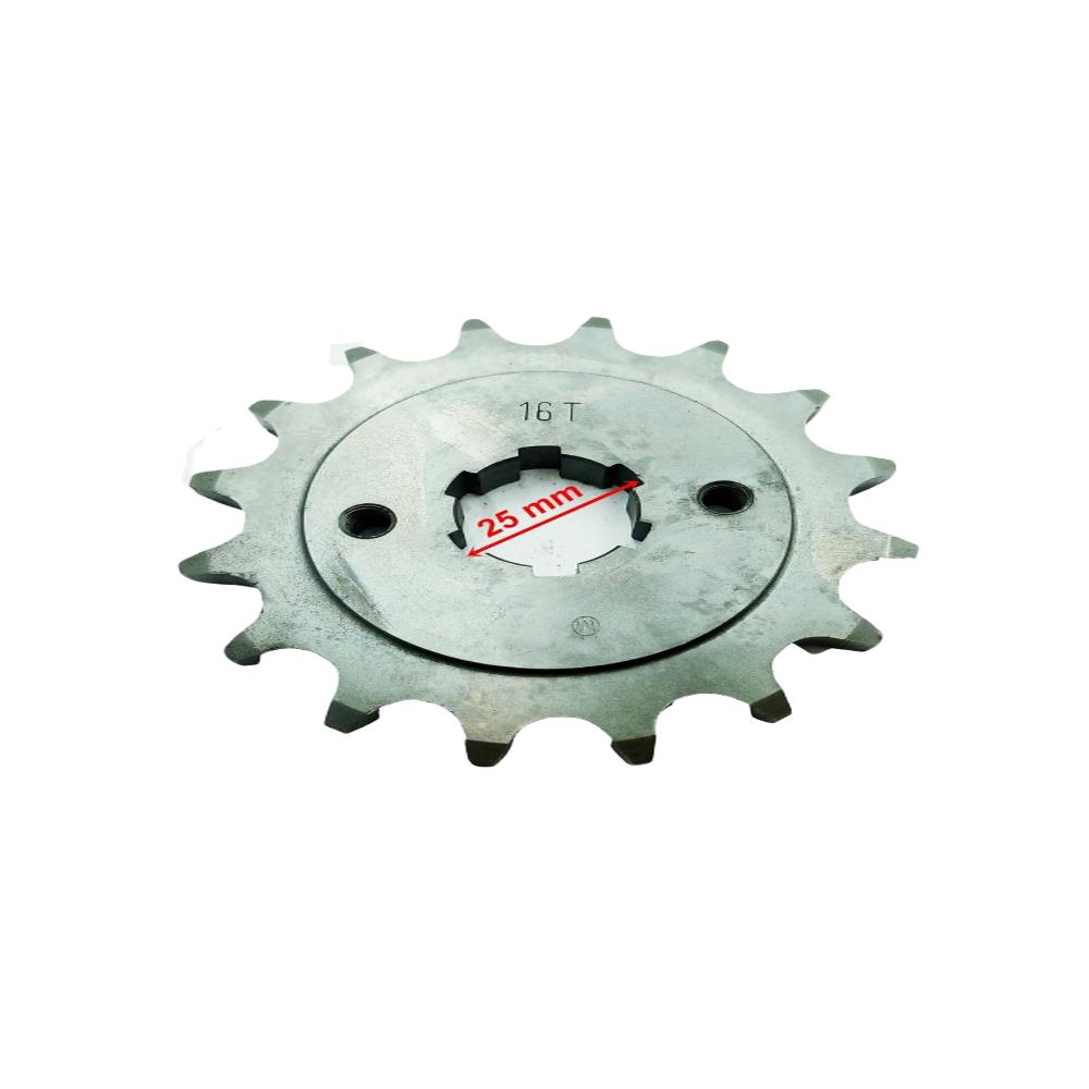 Atv Ön Dişli 520-16T İç 25X2 Delikli 2 Setli Öm