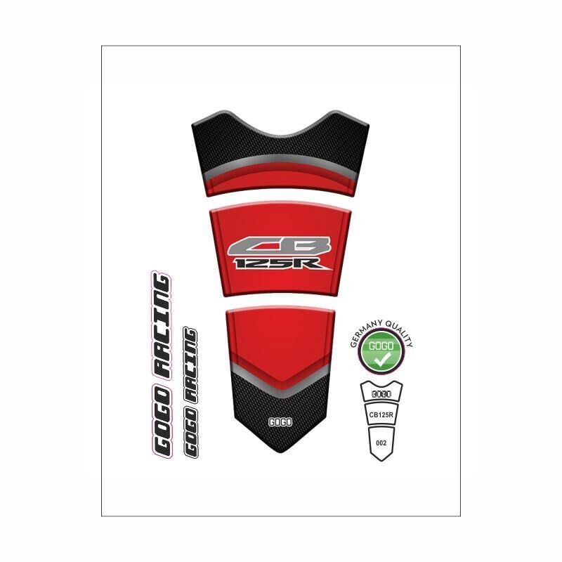 Honda Cb125R 2018 - 2024 Uyumlu Tank Pad